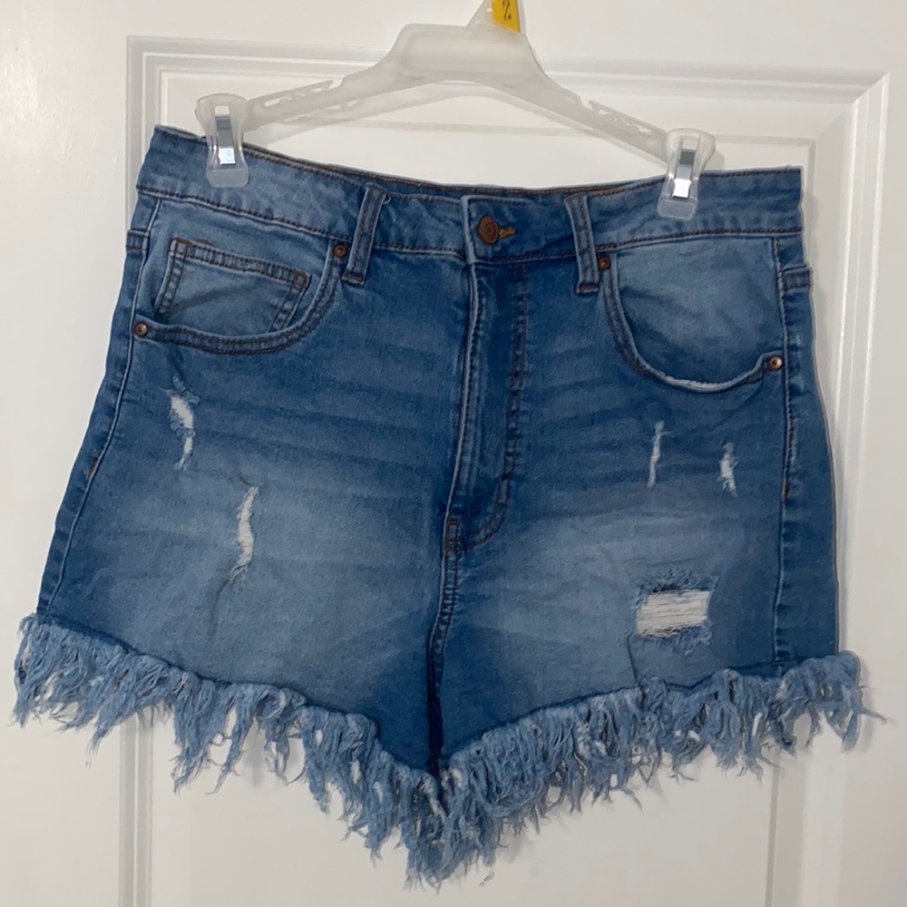 No Boundaries Size 11 High Waist Jeans Shorts